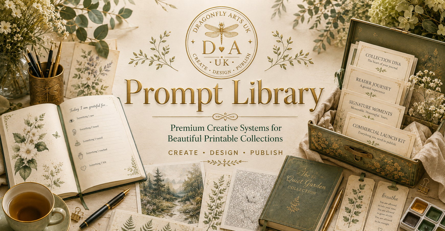 Dragonfly Arts UK Prompt Library